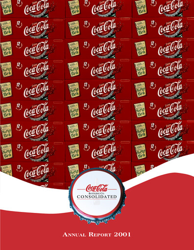Thumbnail Coca-Cola Consolidated Annual Report 2001