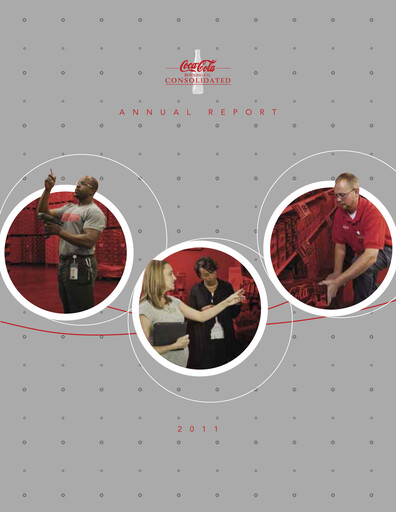 Thumbnail Coca-Cola Consolidated Annual Report 2011