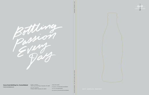 Thumbnail Coca-Cola Consolidated Annual Report 2017