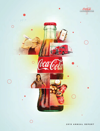 Miniature Coca-Cola Consolidated Rapport annuel 2019