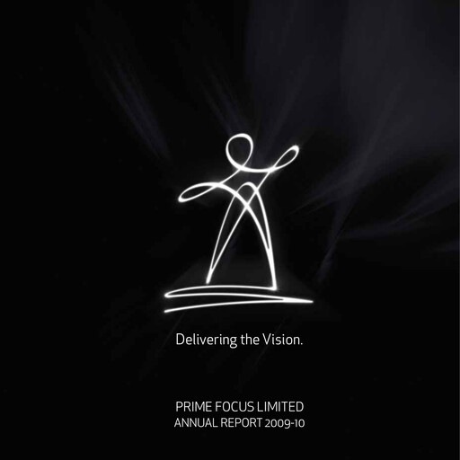 Thumbnail Prime Focus Annual Report 2009-2010