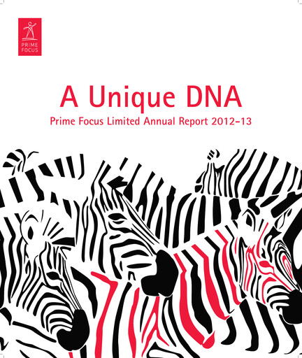 Thumbnail Prime Focus Annual Report 2012-2013