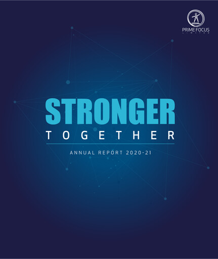 Thumbnail Prime Focus Annual Report 2020-2021