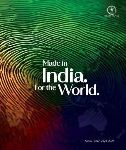 Thumbnail Prime Focus Annual Report 2023-2024