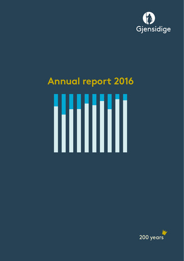 Thumbnail Gjensidige Forsikring
 Annual Report 2016