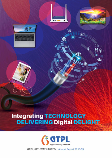 Thumbnail GTPL Hathway Annual Report 2018-2019