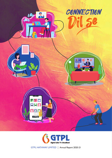 Thumbnail GTPL Hathway Annual Report 2020-2021