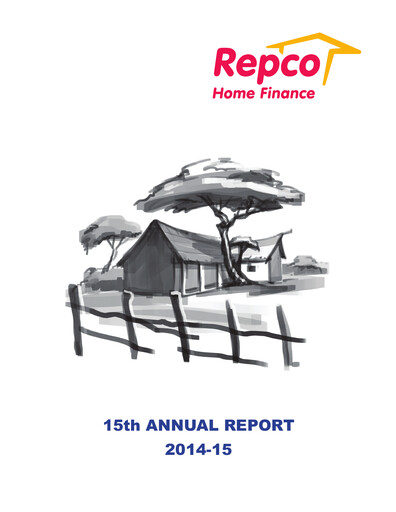 Miniature Repco Home Finance Rapport annuel 2014-2015