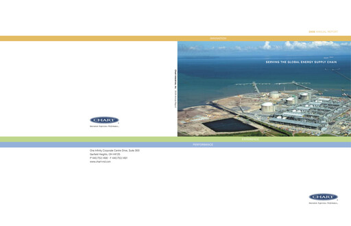 Miniature Chart Industries Rapport annuel 2006