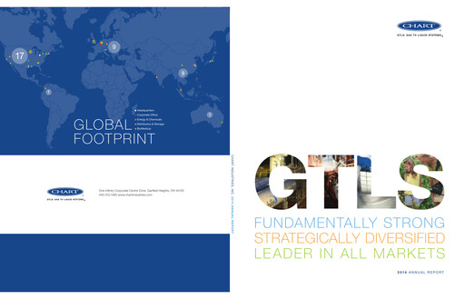Miniature Chart Industries Rapport annuel 2014