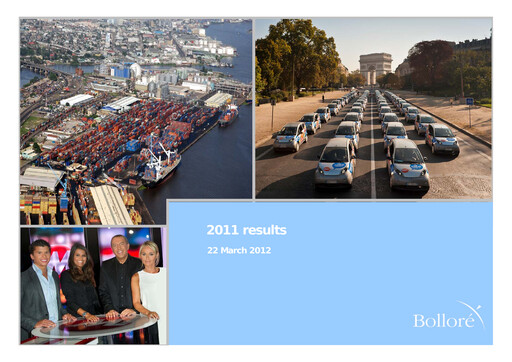 Vorschaubild Bolloré Jahresbericht 2011