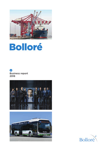 Thumbnail Bolloré Annual Report 2018