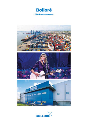 Thumbnail Bolloré Annual Report 2020