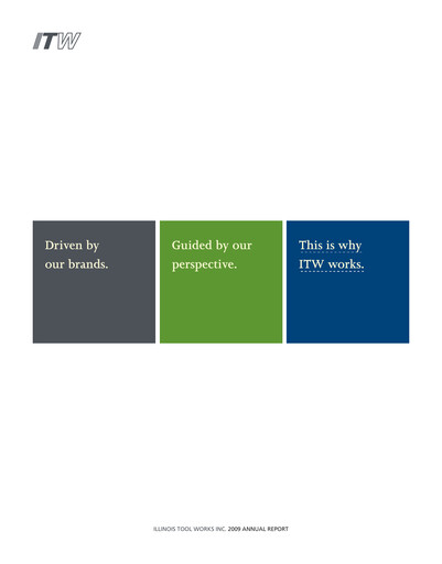 Thumbnail Illinois Tool Works  Annual Report 2009