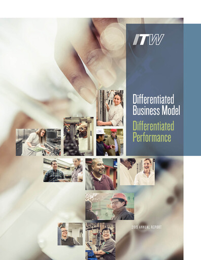 Thumbnail Illinois Tool Works  Annual Report 2015