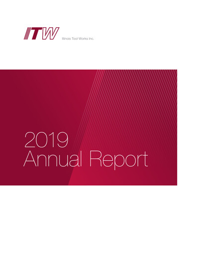 Thumbnail Illinois Tool Works  Annual Report 2019