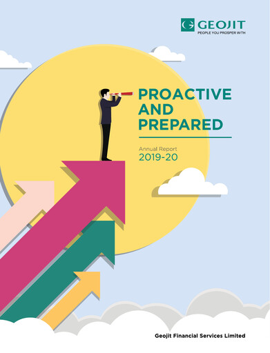 Thumbnail Geojit Financial Services Annual Report 2019-2020