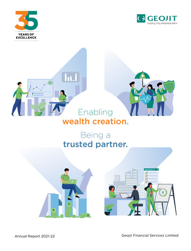 Thumbnail Geojit Financial Services Annual Report 2021-2022