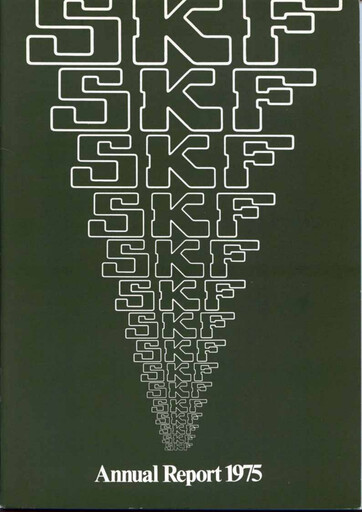 Thumbnail SKF (Svenska Kullagerfabriken) Annual Report 1975