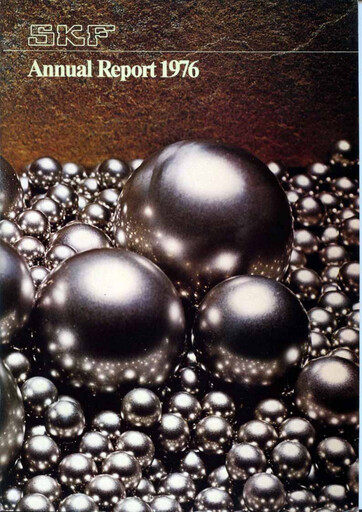 Thumbnail SKF (Svenska Kullagerfabriken) Annual Report 1976