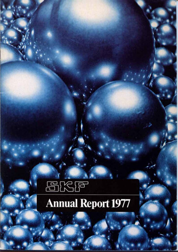 Thumbnail SKF (Svenska Kullagerfabriken) Annual Report 1977