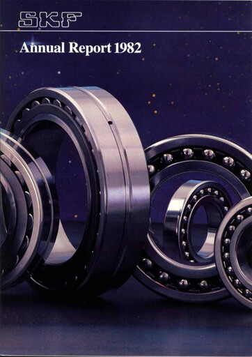 Thumbnail SKF (Svenska Kullagerfabriken) Annual Report 1982