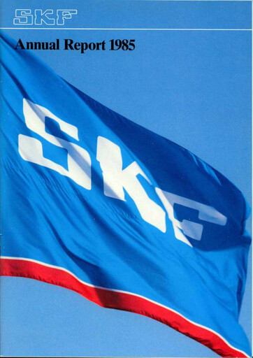Thumbnail SKF (Svenska Kullagerfabriken) Annual Report 1985