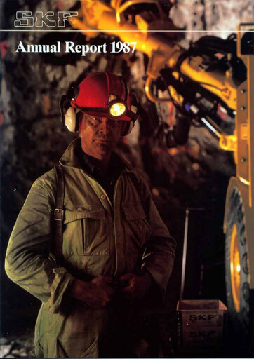 Thumbnail SKF (Svenska Kullagerfabriken) Annual Report 1987