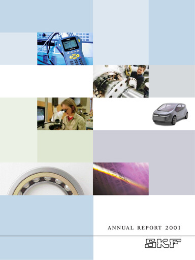 Thumbnail SKF (Svenska Kullagerfabriken) Annual Report 2001