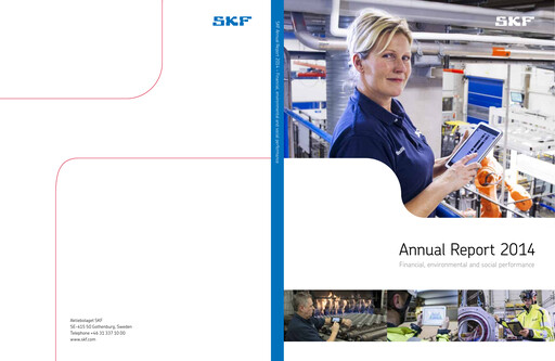 Thumbnail SKF (Svenska Kullagerfabriken) Annual Report 2014
