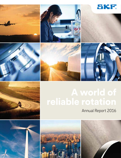 Thumbnail SKF (Svenska Kullagerfabriken) Annual Report 2016