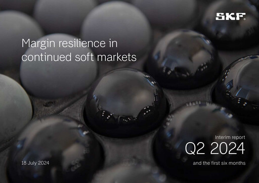 Thumbnail SKF (Svenska Kullagerfabriken) Quarterly Report 2024-q2