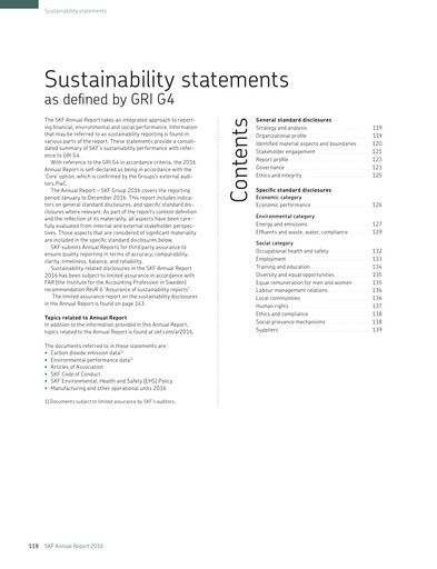 Thumbnail SKF (Svenska Kullagerfabriken) Sustainability Report 2016
