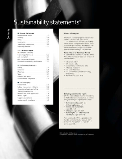 Thumbnail SKF (Svenska Kullagerfabriken) Sustainability Report 2019