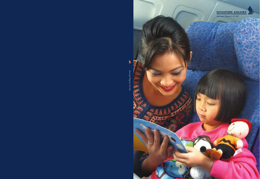 Miniature Singapore Airlines Rapport annuel 2001-2002