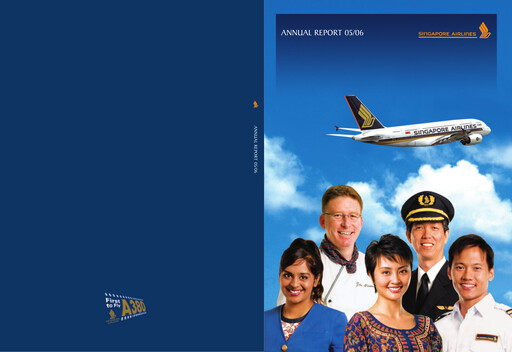 Miniature Singapore Airlines Rapport annuel 2005-2006