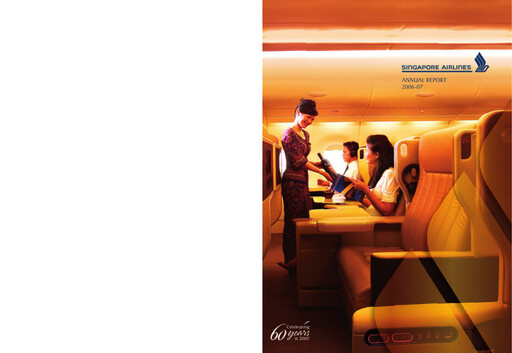 Miniature Singapore Airlines Rapport annuel 2006-2007