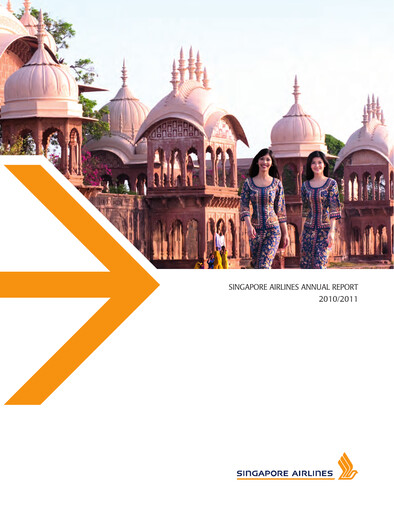 Miniature Singapore Airlines Rapport annuel 2010-2011