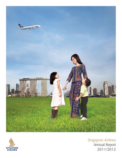 Miniature Singapore Airlines Rapport annuel 2011-2012