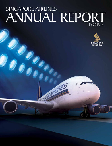 Miniature Singapore Airlines Rapport annuel 2013-2014