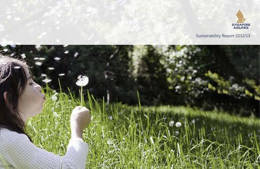 Thumbnail Singapore Airlines Sustainability Report 2012-2013
