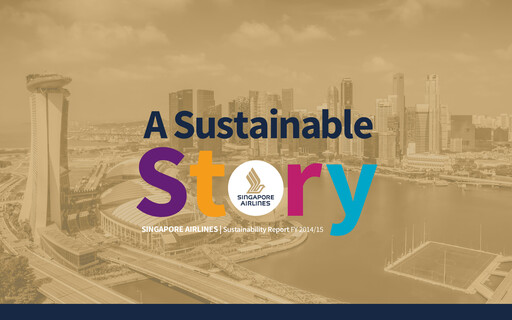 Thumbnail Singapore Airlines Sustainability Report 2014-2015
