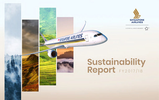 Thumbnail Singapore Airlines Sustainability Report 2017-2018