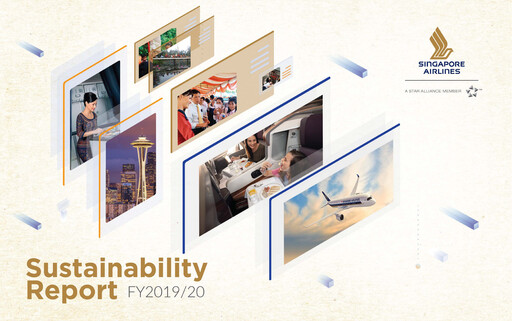Thumbnail Singapore Airlines Sustainability Report 2019-2020