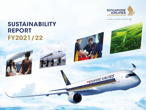 Thumbnail Singapore Airlines Sustainability Report 2021-2022
