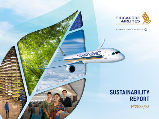 Thumbnail Singapore Airlines Sustainability Report 2022-2023