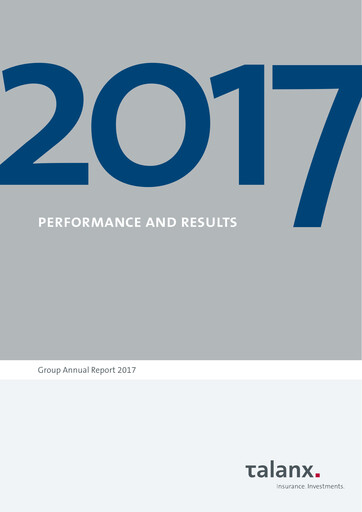 Thumbnail Talanx
 Annual Report 2017