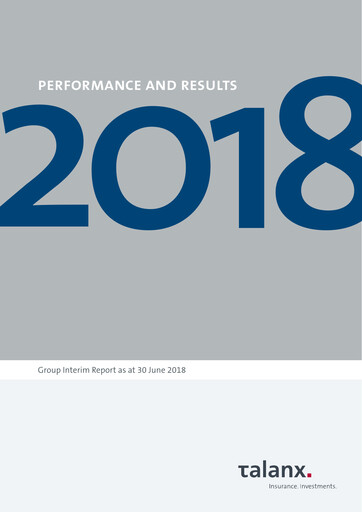 Miniature Talanx
 Rapport semestriel 2018-h1