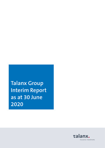 Miniature Talanx
 Rapport semestriel 2020-h1