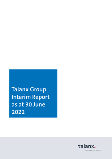 Miniature Talanx
 Rapport semestriel 2022-h1